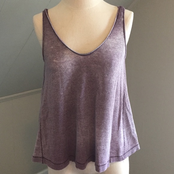 Free People Tops - We The Free Breezy Waffle Knit Trapeze Tank
